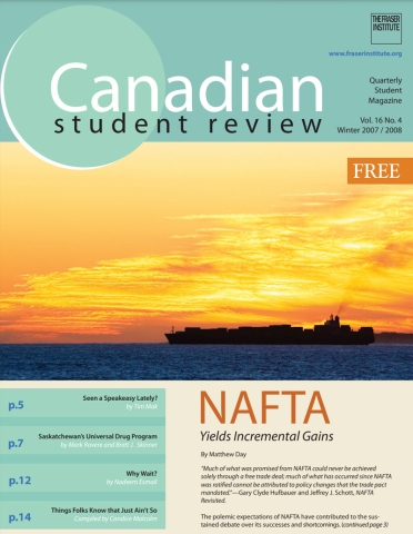 Canadian Student Review: Winter 2007/08